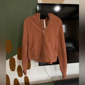 lululemon desert sun full zip scuba